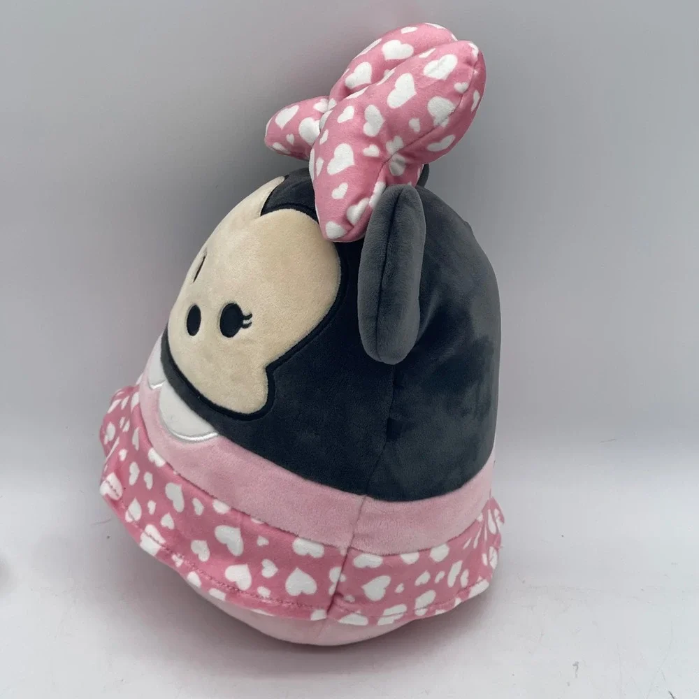 Disney Minnie Mouse Squishmallow SQD00045-071522-Q044 8 Inch Pink Heart Dress